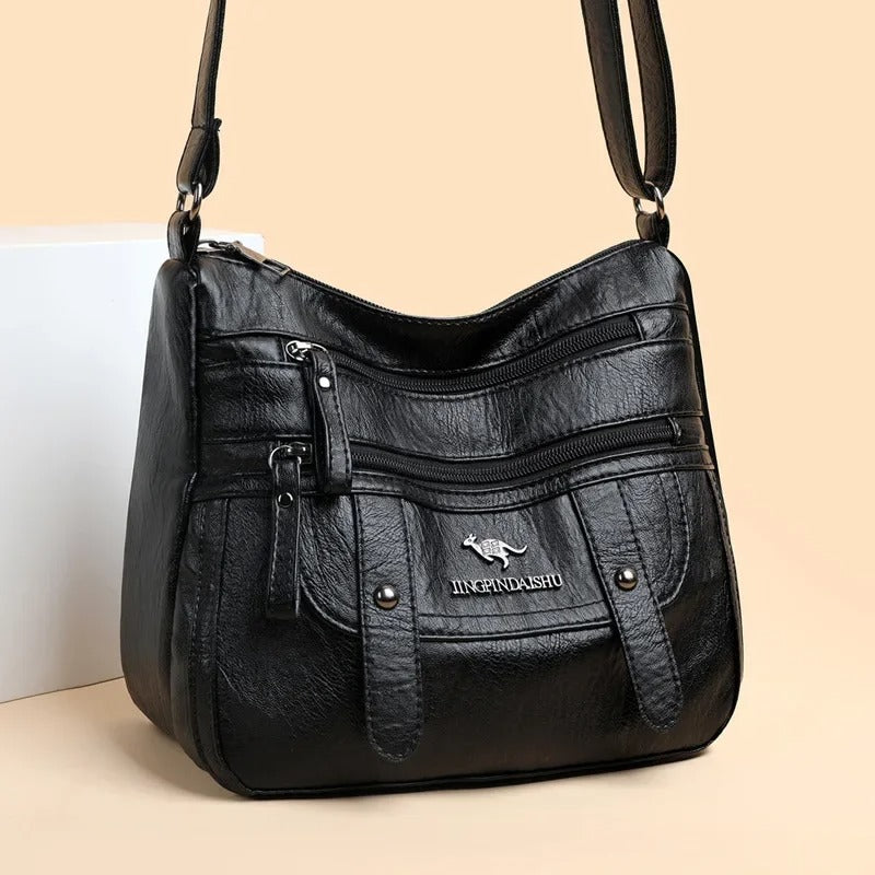 Luciana - Elegant Leather Shoulderbag