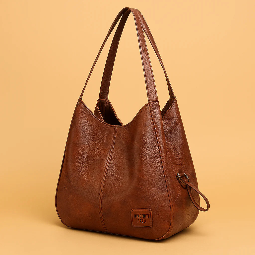 Anna - Classic Leather Handbag