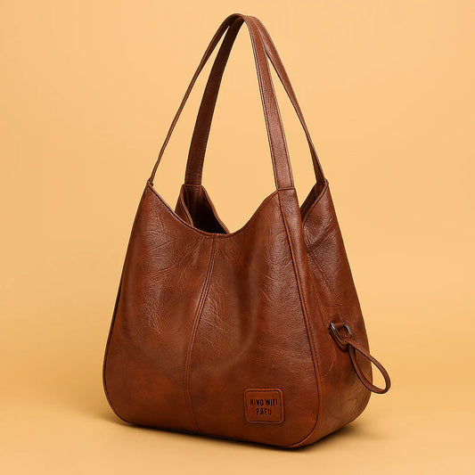 Anna - Classic Leather Handbag