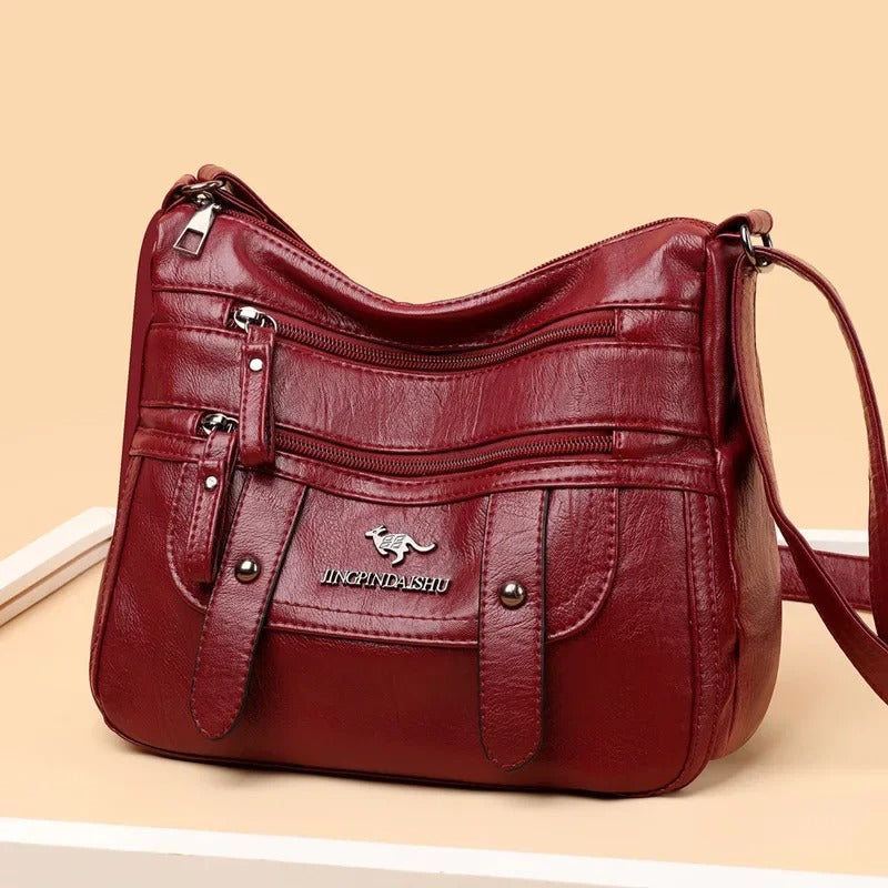Luciana - Elegant Leather Shoulderbag