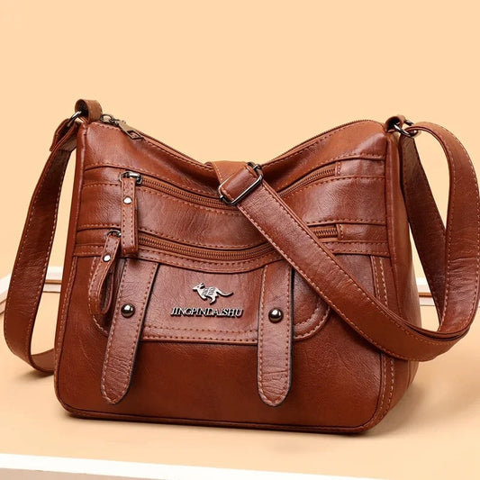 Luciana - Elegant Leather Shoulderbag